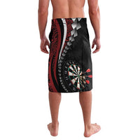 Personalized New Zealand Darts Lavalava Kowhaiwhai Whero Koiri - Manaia