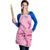 Aotearoa Maori Apron Pink Fern Ribbons - Polynesian Pride