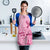 Aotearoa Maori Apron Pink Fern Ribbons - Polynesian Pride