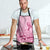 Aotearoa Maori Apron Pink Fern Ribbons - Polynesian Pride