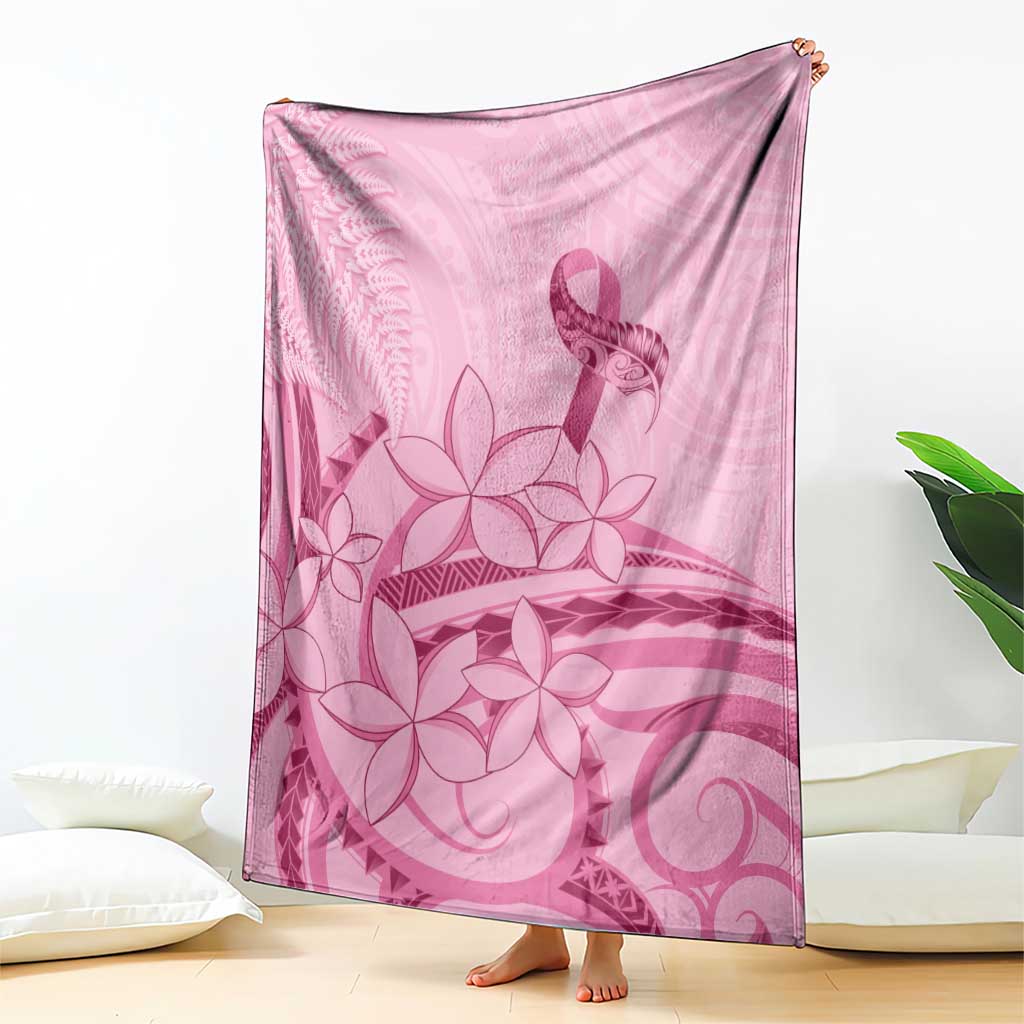 Aotearoa Maori Blanket Pink Fern Ribbons LT7 - Polynesian Pride