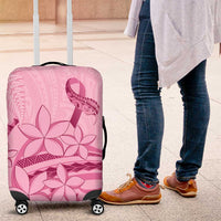 Aotearoa Maori Luggage Cover Pink Fern Ribbons - Polynesian Pride
