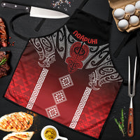 Aotearoa Maori Iwi Heritage Apron Ngapuhi Kokowai