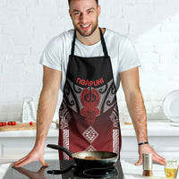 Aotearoa Maori Iwi Heritage Apron Ngapuhi Kokowai