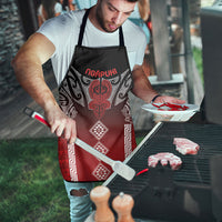 Aotearoa Maori Iwi Heritage Apron Ngapuhi Kokowai