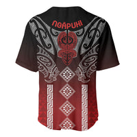 Aotearoa Maori Iwi Heritage Baseball Jersey Ngapuhi Kokowai