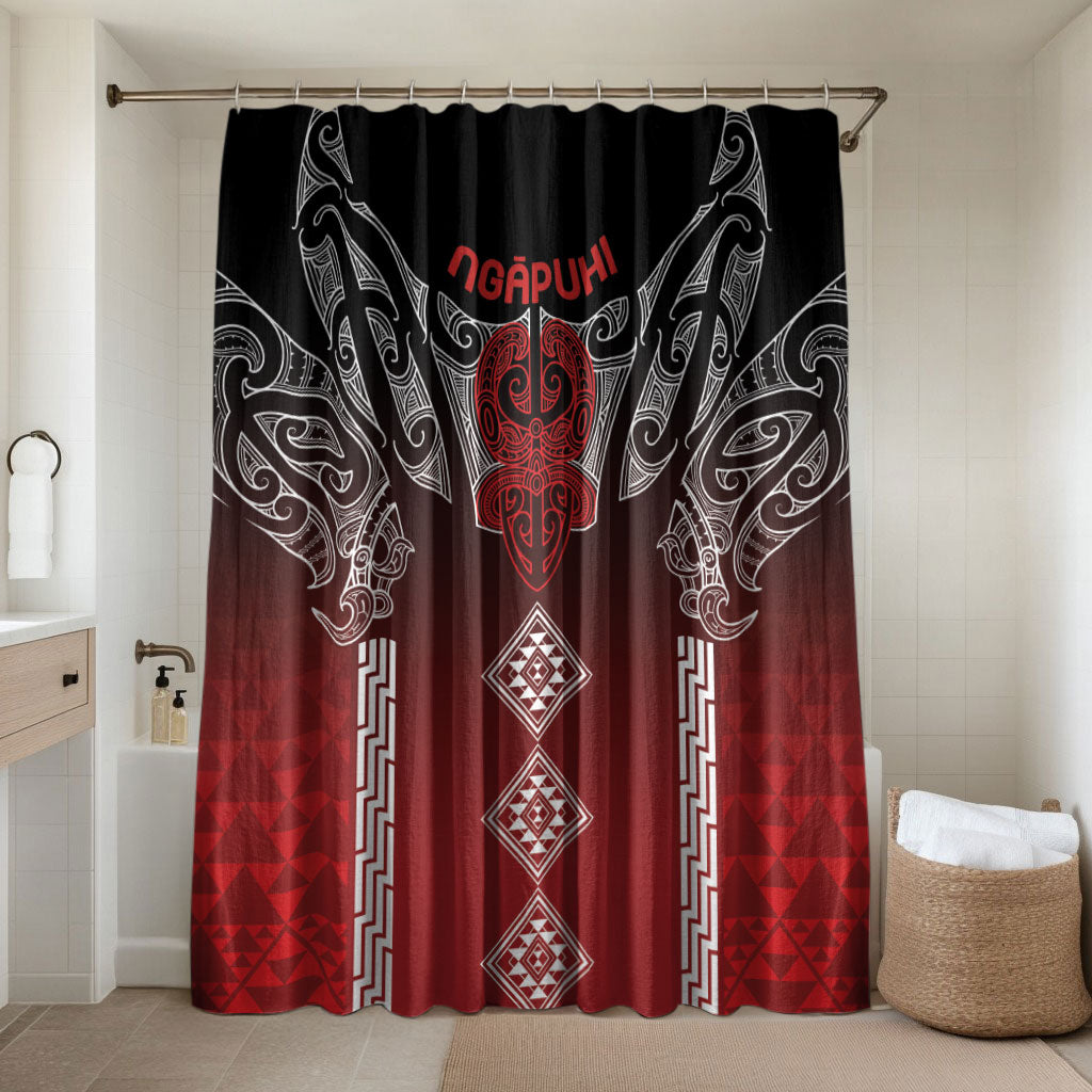 Aotearoa Maori Iwi Heritage Bathroom Set Ngapuhi Kokowai