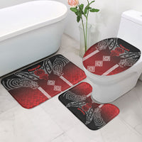 Aotearoa Maori Iwi Heritage Bathroom Set Ngapuhi Kokowai