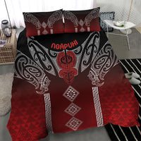 Aotearoa Maori Iwi Heritage Bedding Set Ngapuhi Kokowai