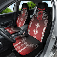 Aotearoa Maori Iwi Heritage Car Seat Cover Ngapuhi Kokowai