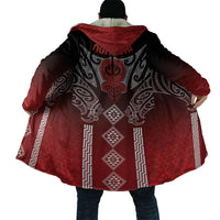 Aotearoa Maori Iwi Heritage Cloak Ngapuhi Kokowai