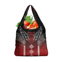Aotearoa Maori Iwi Heritage Grocery Bag Ngapuhi Kokowai