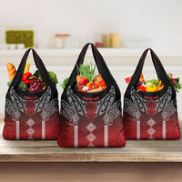 Aotearoa Maori Iwi Heritage Grocery Bag Ngapuhi Kokowai