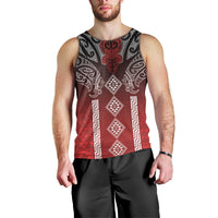 Aotearoa Maori Iwi Heritage Men Tank Top Ngapuhi Kokowai