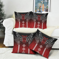Aotearoa Maori Iwi Heritage Pillow Cover Ngapuhi Kokowai