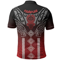 Aotearoa Maori Iwi Heritage Polo Shirt Ngapuhi Kokowai