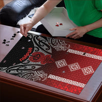 Aotearoa Maori Iwi Heritage Puzzle Ngapuhi Kokowai
