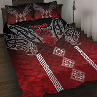 Aotearoa Maori Iwi Heritage Quilt Bed Set Ngapuhi Kokowai