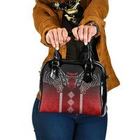 Aotearoa Maori Iwi Heritage Shoulder Handbag Ngapuhi Kokowai