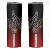Aotearoa Maori Iwi Heritage Skinny Tumbler Ngapuhi Kokowai