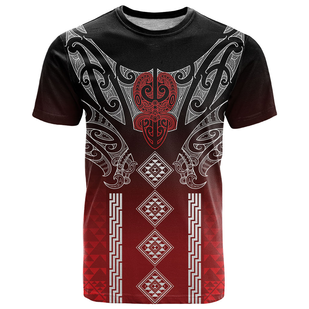 Aotearoa Maori Iwi Heritage T Shirt Ngapuhi Kokowai LT7 Red - Polynesian Pride