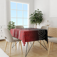 Aotearoa Maori Iwi Heritage Tablecloth Ngapuhi Kokowai