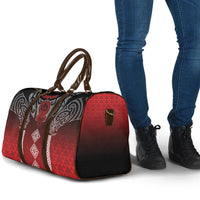 Aotearoa Maori Iwi Heritage Travel Bag Ngapuhi Kokowai