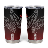 Aotearoa Maori Iwi Heritage Tumbler Cup Ngapuhi Kokowai