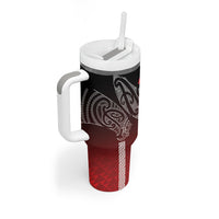 Aotearoa Maori Iwi Heritage Tumbler With Handle Ngapuhi Kokowai