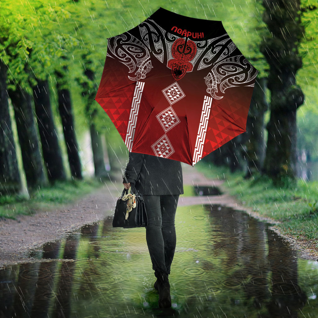 Aotearoa Maori Iwi Heritage Umbrella Ngapuhi Kokowai