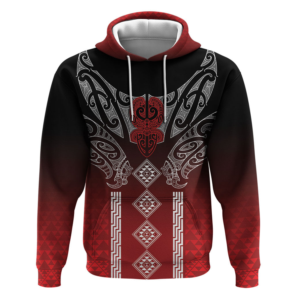 Aotearoa Maori Iwi Heritage Zip Hoodie Ngapuhi Kokowai