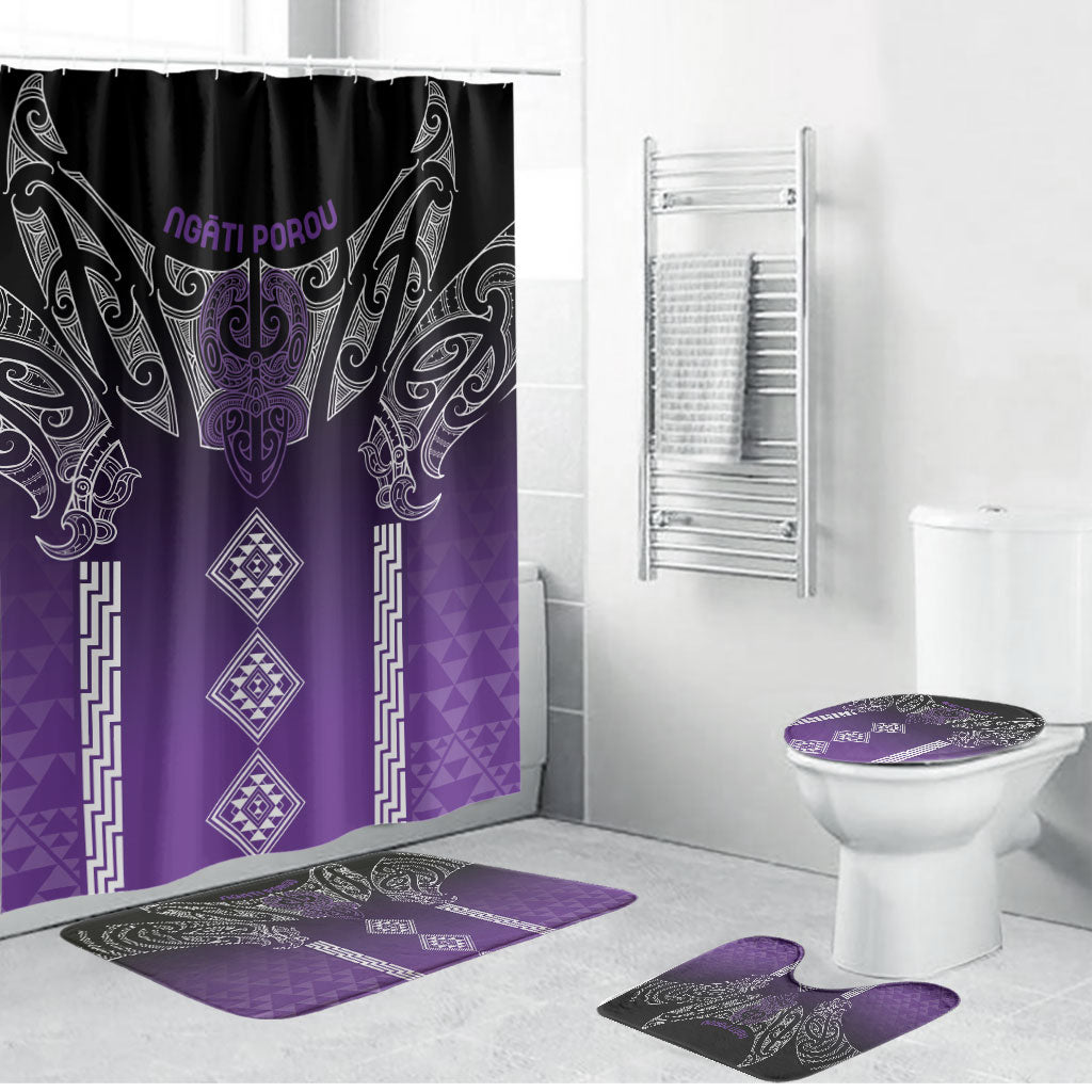Aotearoa Maori Iwi Heritage Bathroom Set Ngati Porou Waiporoporo