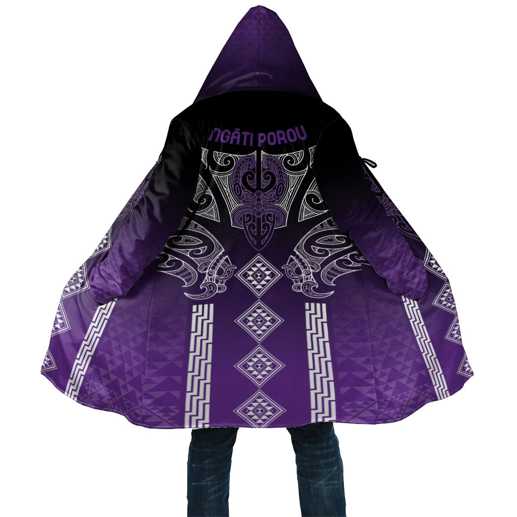 Aotearoa Maori Iwi Heritage Cloak Ngati Porou Waiporoporo LT7 Unisex Purple - Polynesian Pride