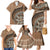 Tonga Ngatu Family Matching Mermaid Dress and Hawaiian Shirt Tokelau Classic Motifs LT7 - Polynesian Pride