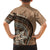 Tonga Ngatu Family Matching Short Sleeve Bodycon Dress and Hawaiian Shirt Tokelau Classic Motifs LT7 - Polynesian Pride