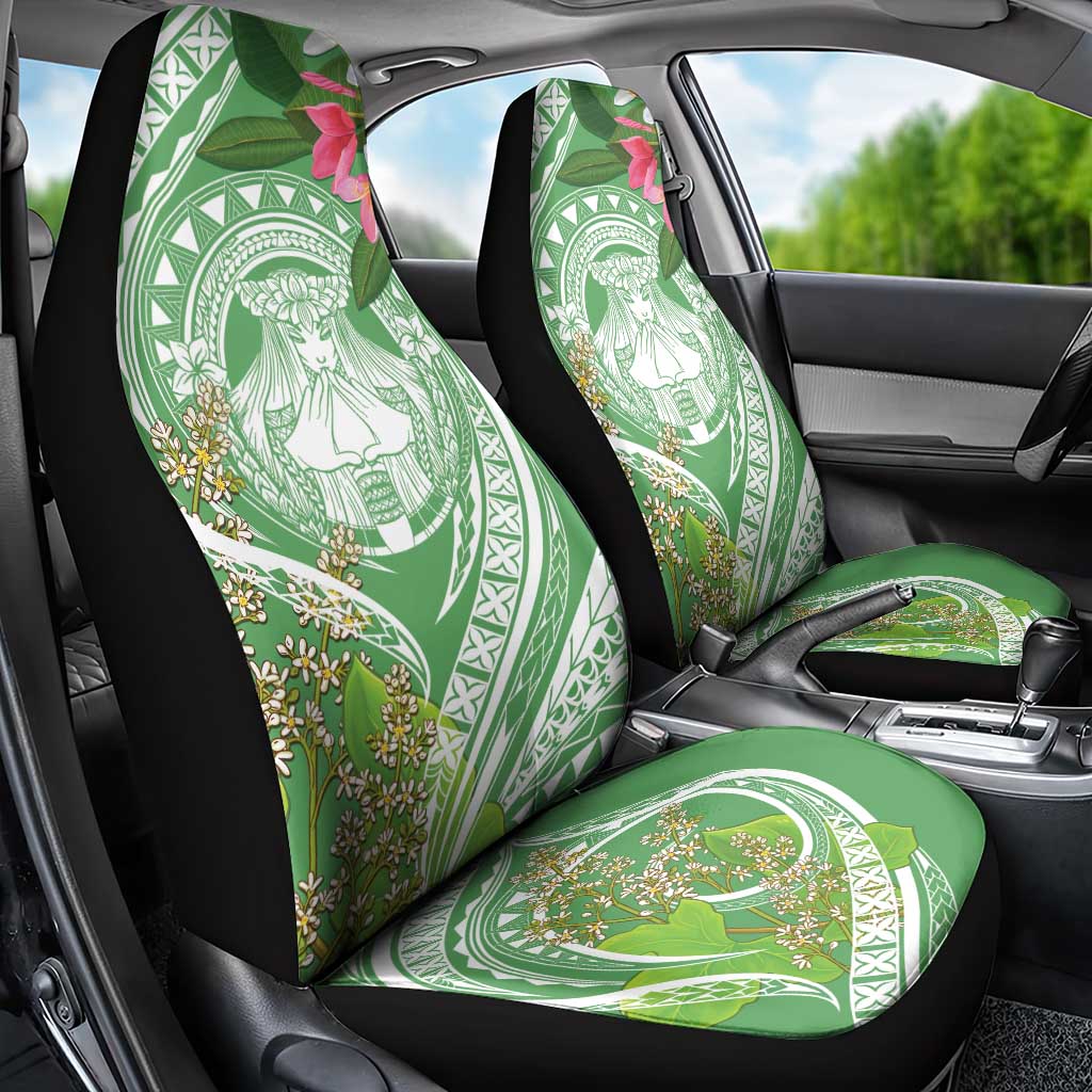 Aloha Molokai Island Car Seat Cover Hawaii Pua Kukui