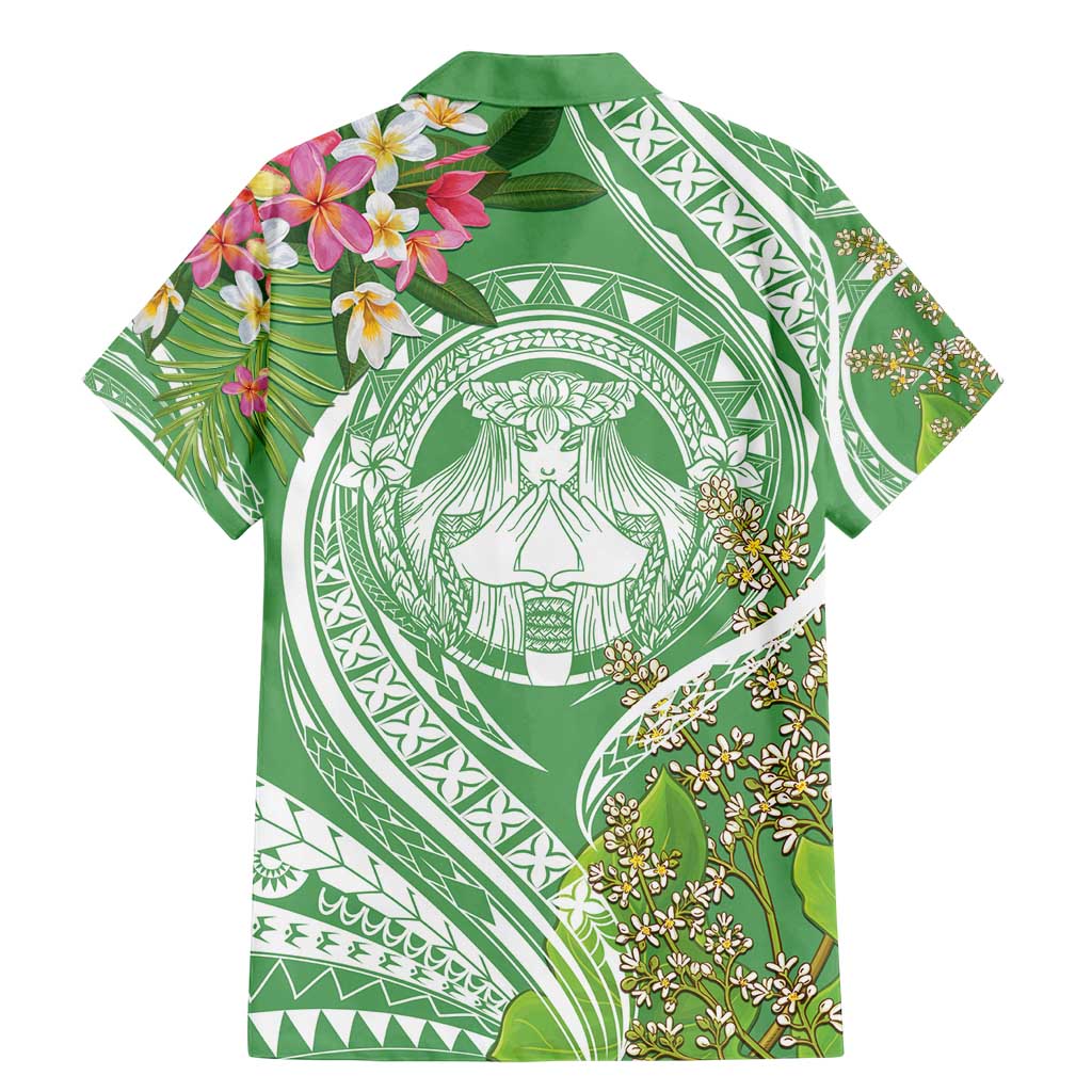 Aloha Molokai Island Family Matching Mermaid Dress and Hawaiian Shirt Hawaii Pua Kukui