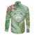 Aloha Molokai Island Family Matching Puletasi and Hawaiian Shirt Hawaii Pua Kukui