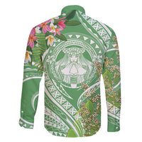 Aloha Molokai Island Family Matching Summer Maxi Dress and Hawaiian Shirt Hawaii Pua Kukui