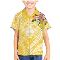 Aloha Hawaii Oahu Family Matching Mermaid Dress and Hawaiian Shirt Wahine with Ilima Lei