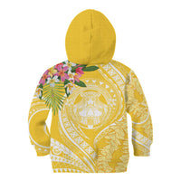 Aloha Hawaii Oahu Kid Hoodie Wahine with Ilima Lei
