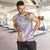 Aloha Hawaii Kauai Men Tank Top Frangipani Mix Mokihana Lei