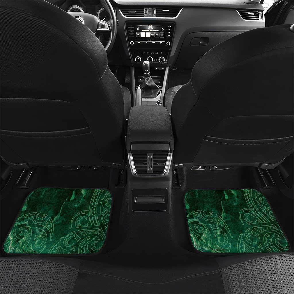 New Zealand Aroha Koe Mama Car Mats Maori Hongi - Pounamu