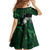 New Zealand Aroha Koe Mama Family Matching Long Sleeve Bodycon Dress and Hawaiian Shirt Maori Hongi - Pounamu
