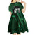 New Zealand Aroha Koe Mama Kid Short Sleeve Dress Maori Hongi - Pounamu