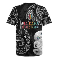 Kia Hara Te reo Maori Rugby Jersey Manaia Moko Pattern
