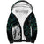 Kia Hara Te reo Maori Sherpa Hoodie Manaia Moko Mix Paua Shell