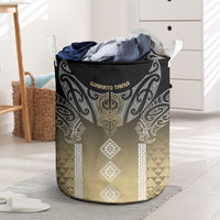 Aotearoa Maori Iwi Heritage Laundry Basket Waikato Tainui Parauri