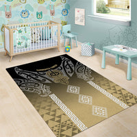 Aotearoa Maori Iwi Heritage Area Rug Waikato Tainui Parauri