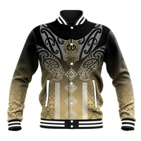 Aotearoa Maori Iwi Heritage Baseball Jacket Waikato Tainui Parauri